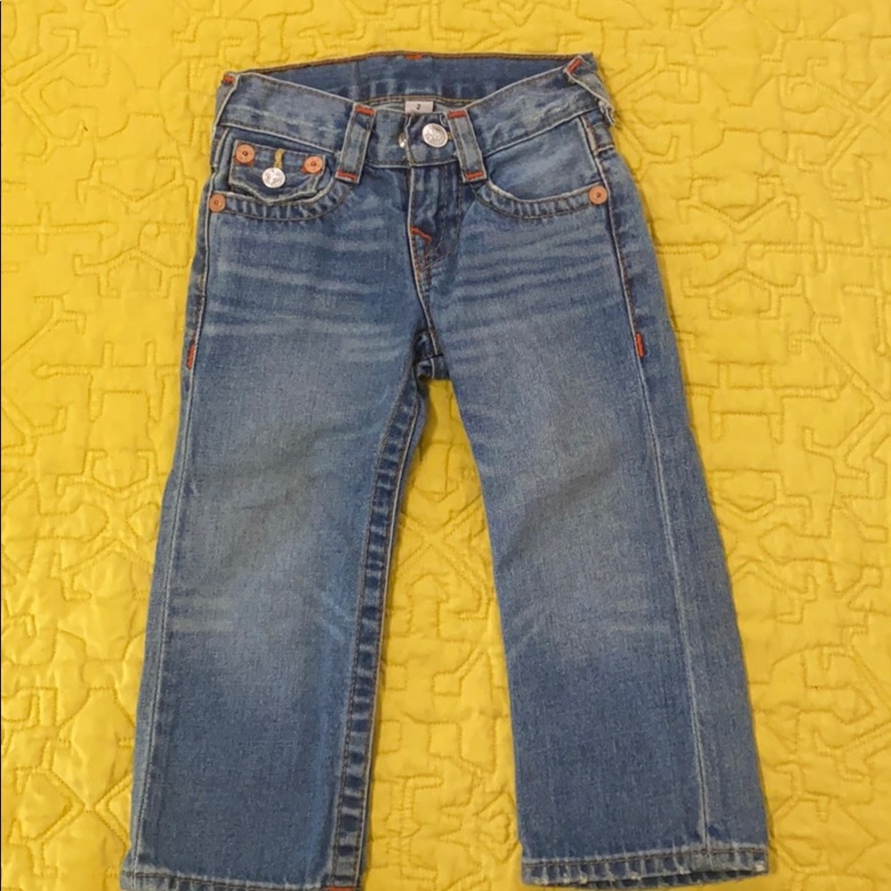 New toddler boys True Religion jeans. Size 2